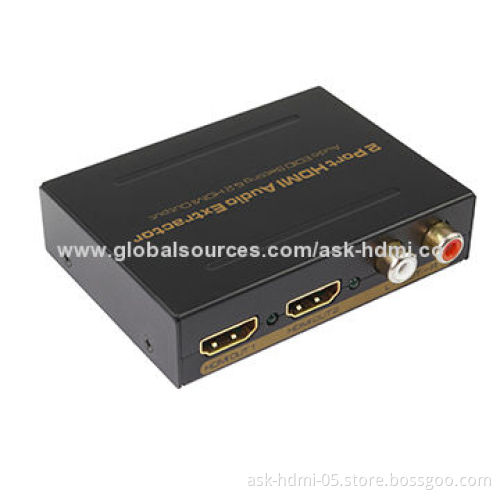 1x2 HDMI Splitter with Audio EDID Setting